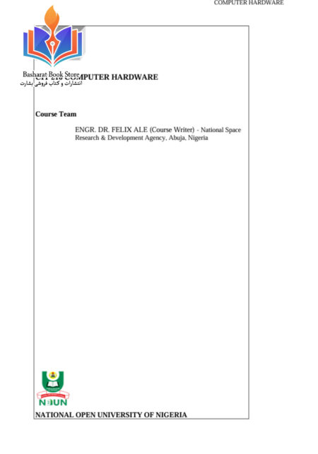 CIT 210 - Computer Hardware